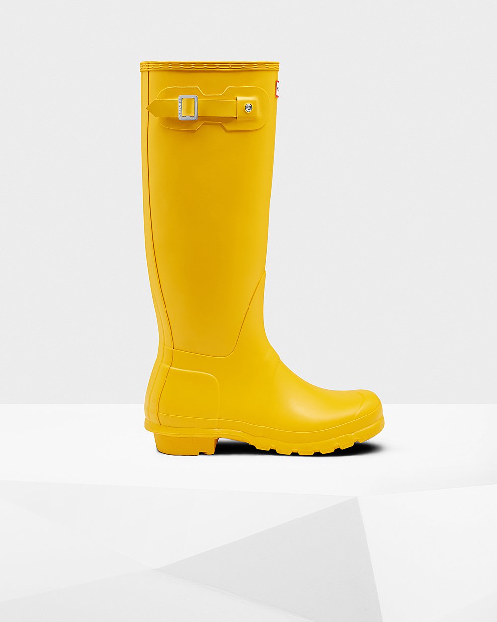 Hunter Mujer Original - Botas de Lluvia Amarillo - 324-CKLTMJ